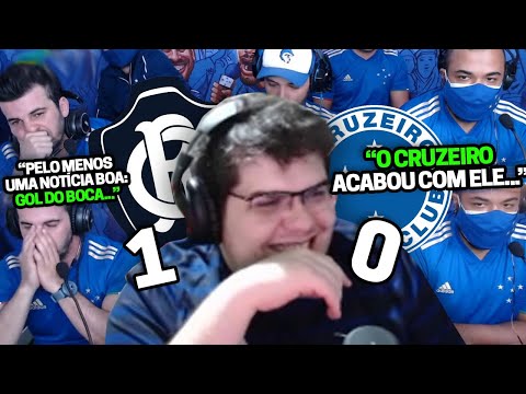 CASIMIRO REAGE A CRUZEIRO SPORTS (REMO 1X0 CRUZEIRO) 👻©️ | Cortes do Casimito