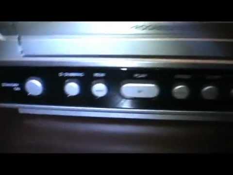 Testissä vanha Phlips DVD/VHS laite