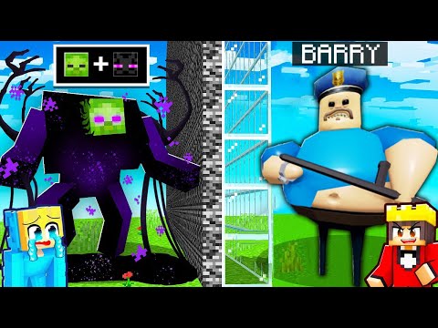 Ich PRANKE meinen FREUND in einem BARRY MOB BATTLE! - Minecraft ⛏