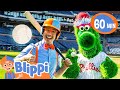 Blippi Hits A Home Run BLIPPI Educational Kids Videos Moonbug Kids