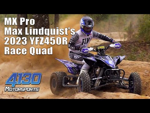 Max Lindquist's 2023 Yamaha YFZ450R Pro Motocross Quad Review