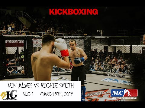 NLC 1: Nik Alves vs Richie Smith [Amateur Kickboxing]