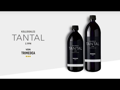 Kolloidales Tantal 5ppm - das Entgiftungs- und Detoxmittel! Hergestellt im Hochvolt Plasmaverfahren