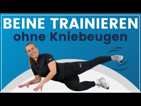 12 Minuten Beine trainieren ohne Kniebeugen ➡️ Dein knieschonendes Beine Workout!