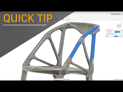 Autodesk Fusion 360 | Quick Tip: How to Use the Cylindrify Command