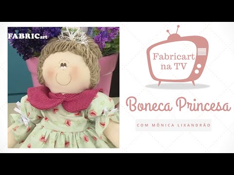 Boneca Princesa com Mônica Lixandrão