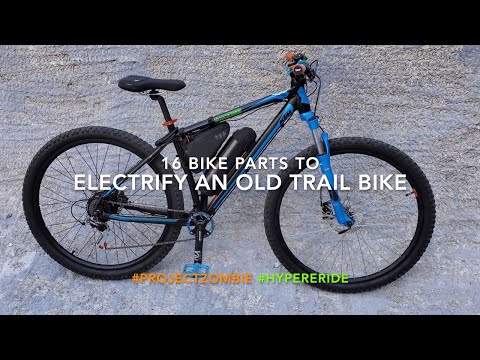 Electrifying an Old Bike #ProjectZombie #HyperERide #eBike
