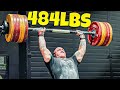 WORLD RECORD axle clean and press by the WORLDS STRONGEST MAN