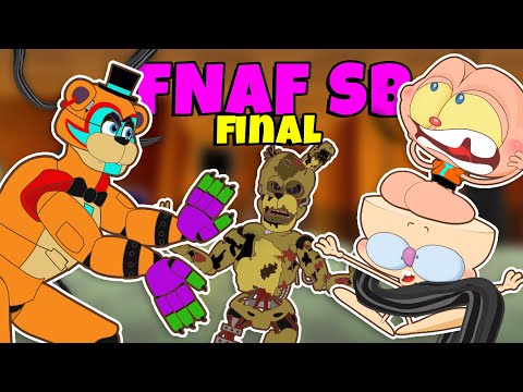 Mongo e Drongo em FNAF Security Breach - O FINAL - Five Nights at Freddy's em Desenho Animado