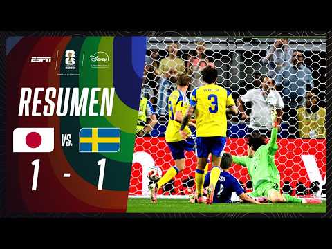 Resumen Japón vs Suecia