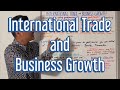 International Trade & Business Growth - Edexcel A Level Business Theme 4