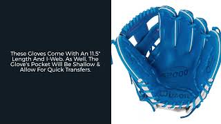 Video thumbnail: Review: Wilson A2000 Autism Speaks 1786 11.5" Baseball Glove (WBW100845115)
