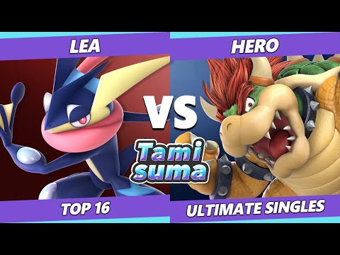 TAMISUMA 161 SSBU - Lea (Greninja) Vs. Hero (Bowser) Smash Ultimate Top 16
