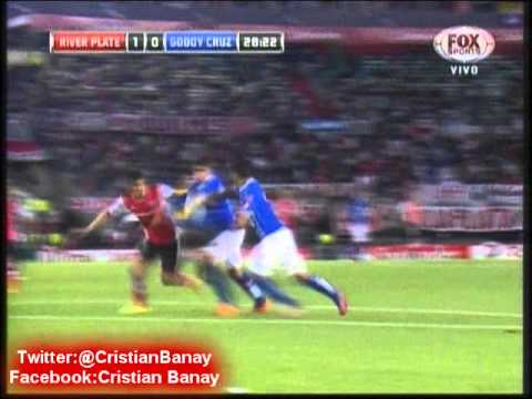 River 2 Godoy Cruz 0 (Andina Sports) Copa Sudamericana 2014