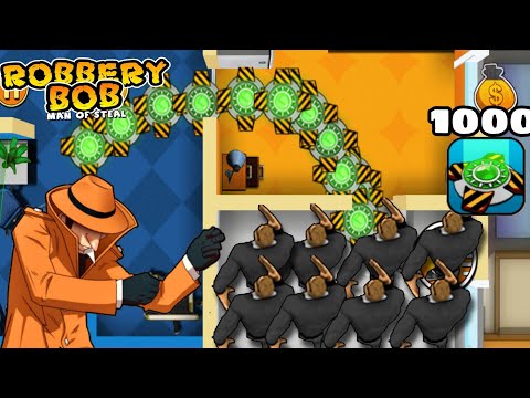 Robbery Bob High Rise : Use Dealer Costume - Path By Teleportation Part 213