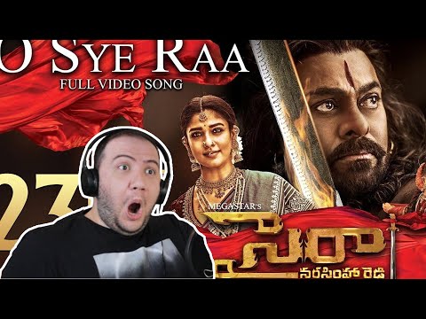Producer Reacts: O Sye Raa Full Video Song (Telugu) - Chiranjeevi | Ram Charan | Surender Reddy