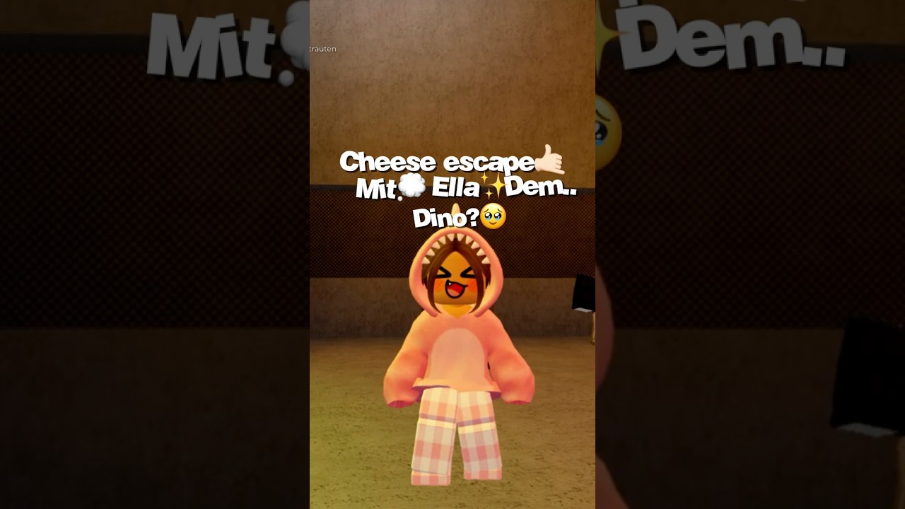 CHEESE ESCAPE MIT MIR👽🤌🏻||like+abbo?🥹||#like #subscribe #support #viral #ellagang #roblox 