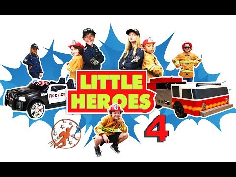 Little Heroes Rescue Squad 4 -  The Unicorn Donuts, The Kid Police Heroes and Bezzler