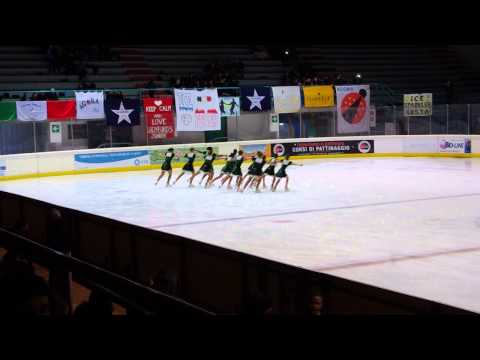 Gara pattinaggio sincronizzato Palasesto 01/12/2013