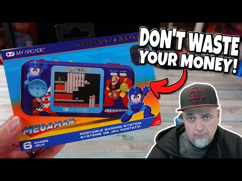 This Was A WASTE OF MONEY! My Arcade Mega Man Pocket Player Pro Handheld!