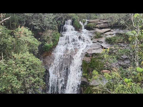 Sleep Peacefully with 8 Hours of Waterfall Sound | Didi's Waterfall | Luminárias-MG