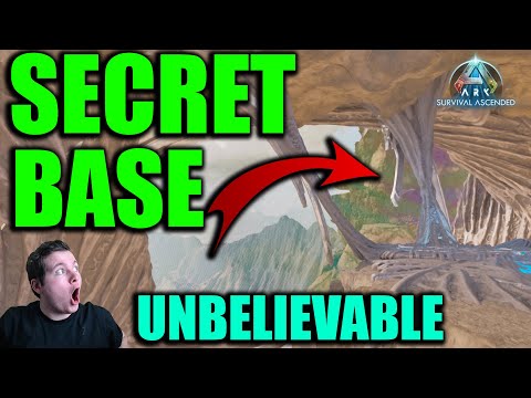Smallest Secret Base Location on Extinction That You Have Never Seen | Ark Survival Ascended
