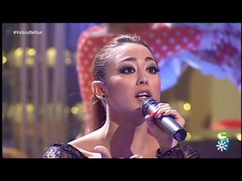 GALA 13. ACTUACIÓN DE JULIA EN YO SOY DEL SUR. SEVILLANA: ALMONTEÑO JOSE