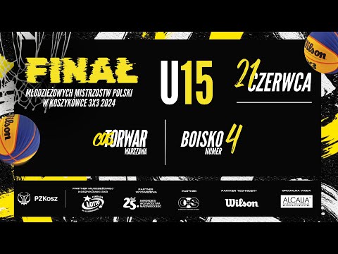 MMP 3x3 U15M i U15K - Warszawa (21.06.2024) BOISKO 4