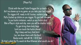 Three 6 Mafia - Live By Yo Rep (B.O.N.E. Dis) ft. Kingpin Skinny Pimp &amp; Playa Fly (Lyrics)