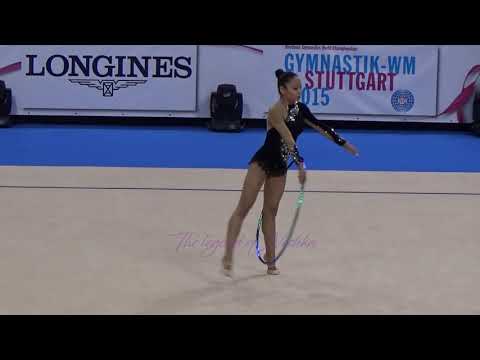 Aliya ASSYMOVA (KAZ) hoop - 2015 Stuttgart worlds Qualifs