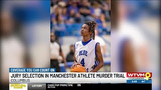 Jury selection underway in Manchester athlete murder trial