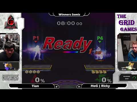 Melee: Tian (Sheik) V HoG | Ricky (Fox) - Obelisk 76 Tournament SSBM