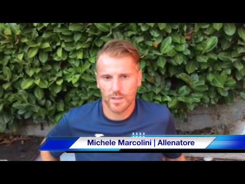 Michele Marcolini al termine di Pavia-Novese