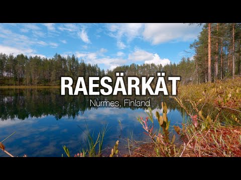 Nurmeksen Raesärkillä päiväretkellä perheen kanssa