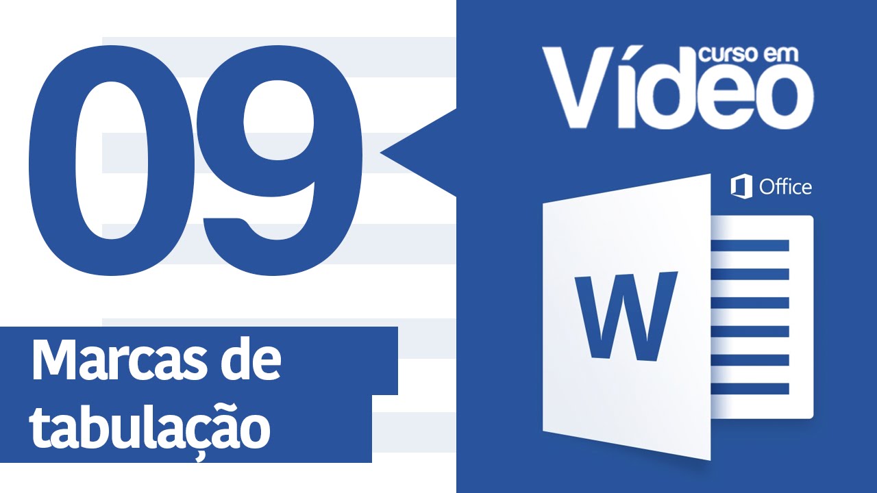 Curso Word #09 - Marcas de Tabulação