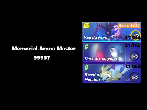Memorial Arena Master. Yae kasumi(37184), DXY(31413), Houdou(31360) - [HI3 SEA]