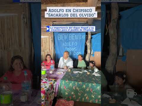 La importancia del dique Nogolí y su creación para el pueblo de Chipiscú.