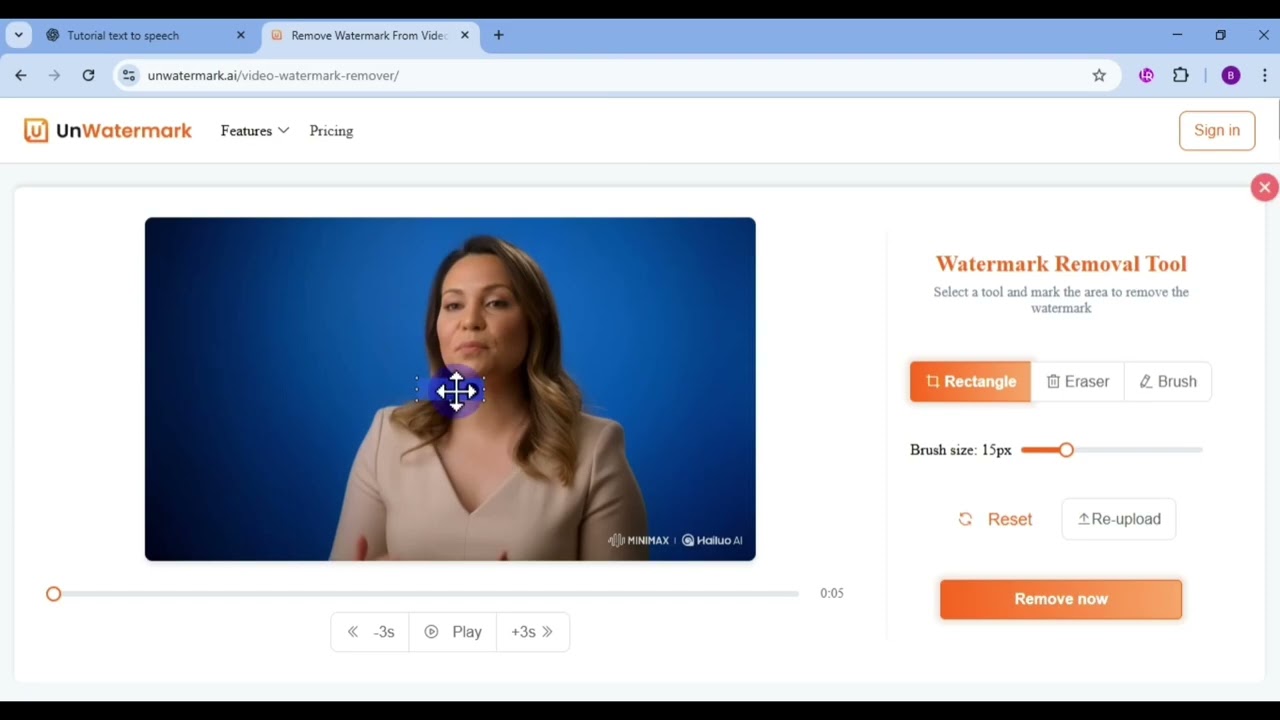 Remove Video Watermark FREE &amp; Easy | No Login Needed with Unwatermark AI
