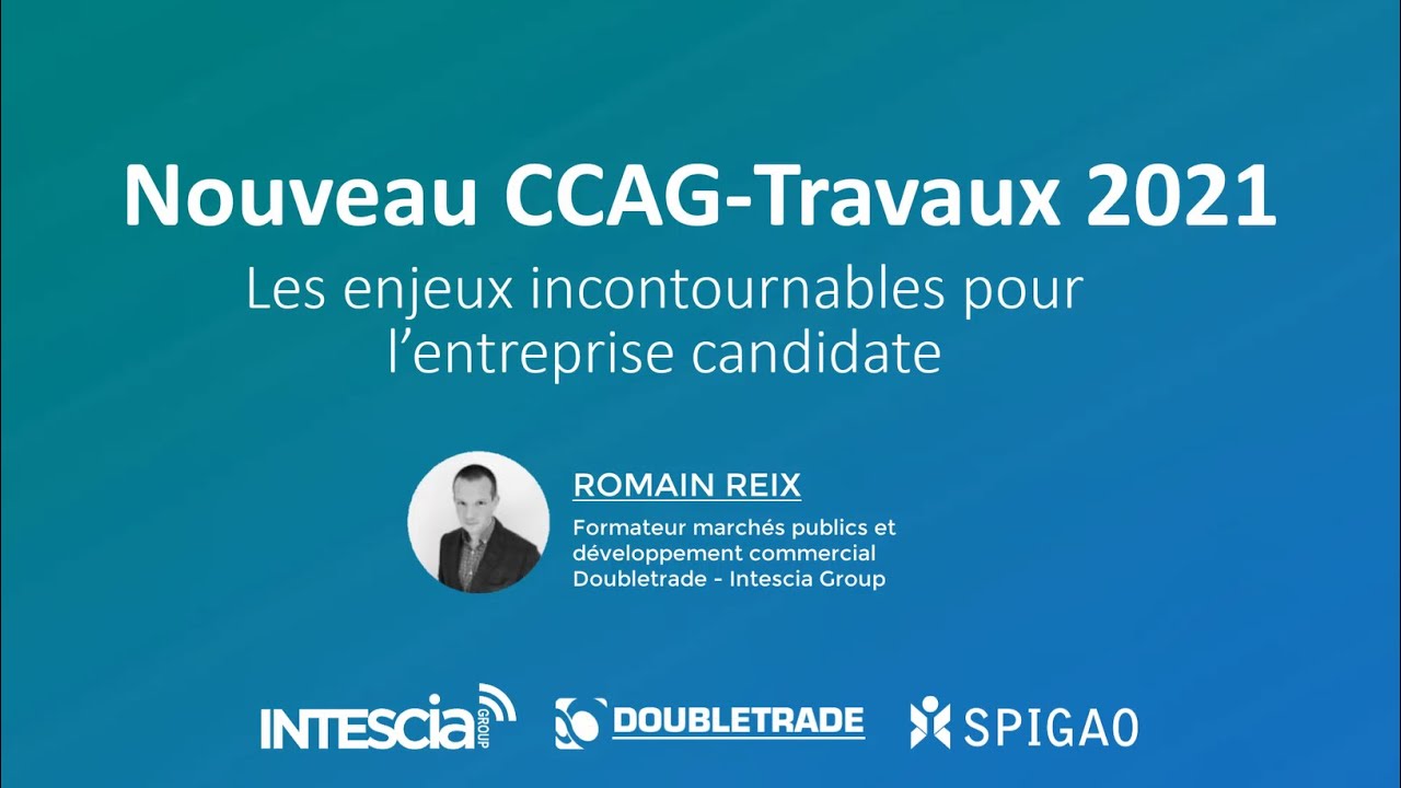Replay webinaire Nouveau CCAGTravaux Doubletrade