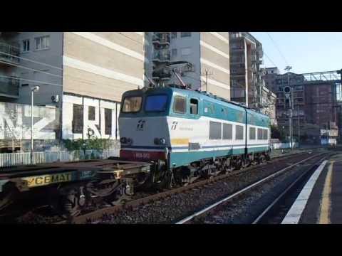 E655.503 sul TCS 57002 Pomezia - Gallarate, in partenza da Roma Tuscolana