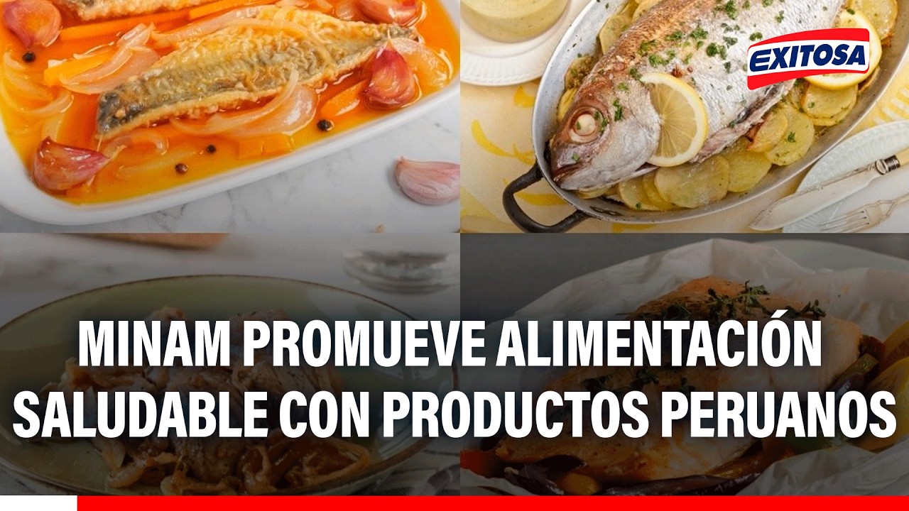 🔴🔵 Jaime Delgado Ramos, especialista del MINAM promueve recetarios a base de pescado