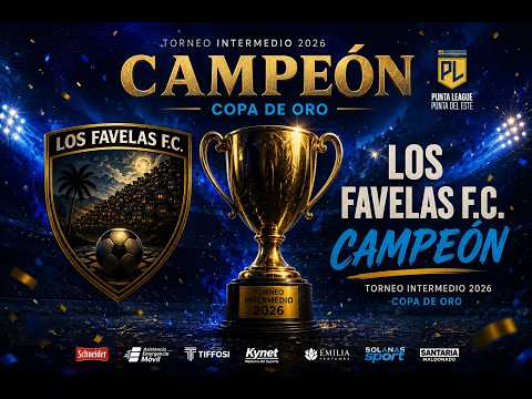 PUNTA LEAGUE | FINAL TORNEO INTERMEDIO | COPA DE ORO | LAS AGUILAS IMPERIALES VS LOS FAVELAS FC