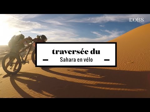 2 minutes d’une traversée du désert du Sahara en vélo