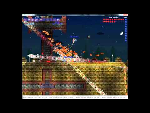 Terraria- Final's Vatican Mechanical worm (The Destroyer) Boss Battle 720p HD