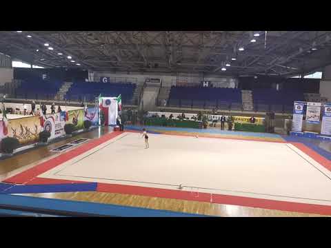 Campionato Nazionale individuale Gold  Allieve 30 11 2019 SOFIA MARIA TANTERI Fune