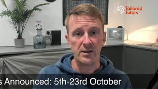 Autumn Exams Announcement