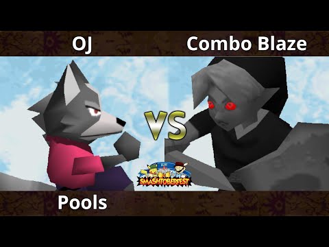 Smashtoberfest 2022 - OJ (Wolf) Vs. Combo Blaze (Young Link) SSB64 Smash Remix Tournament