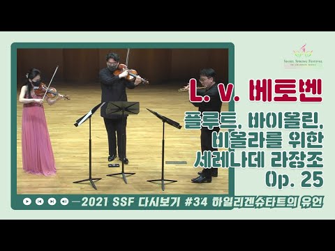 L. v. Beethoven Serenade for Flute, Violin and Viola in D Major Op. 25