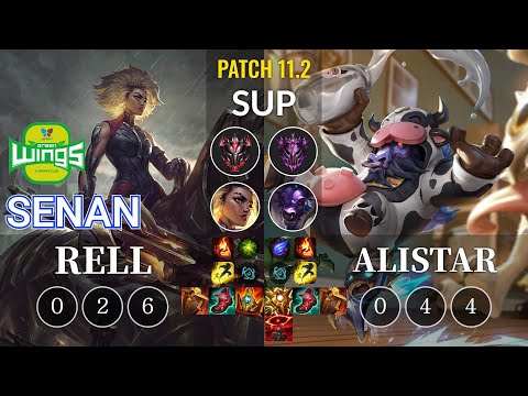 JAG Senan Rell vs Alistar Sup - KR Patch 11.2