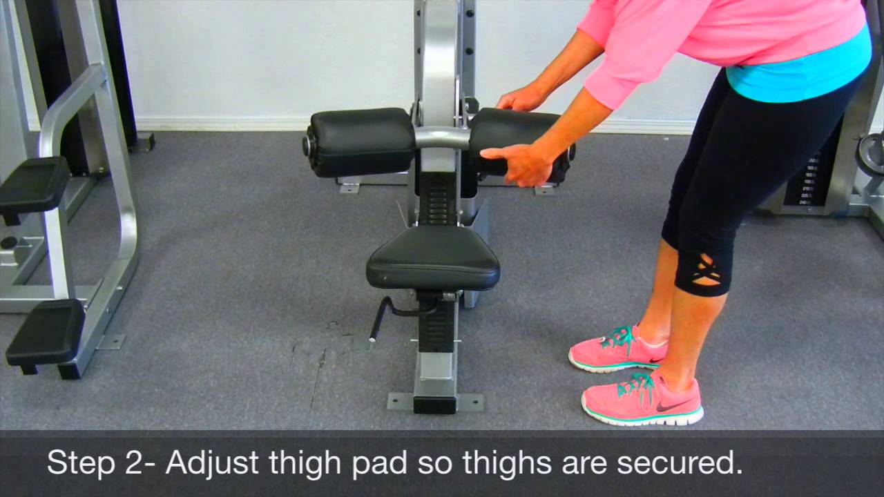 How to use Nautilus Nitro Lat pulldown